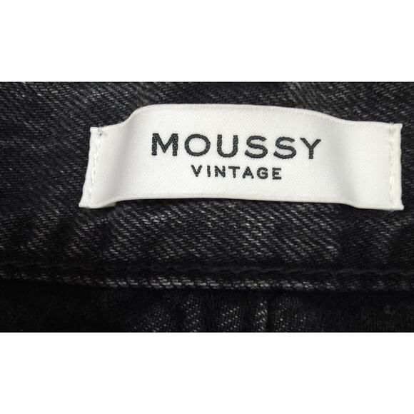MOUSSY VINTAGE Cut-Off Distressed Button Fly Shorts 24 - Picture 6 of 8